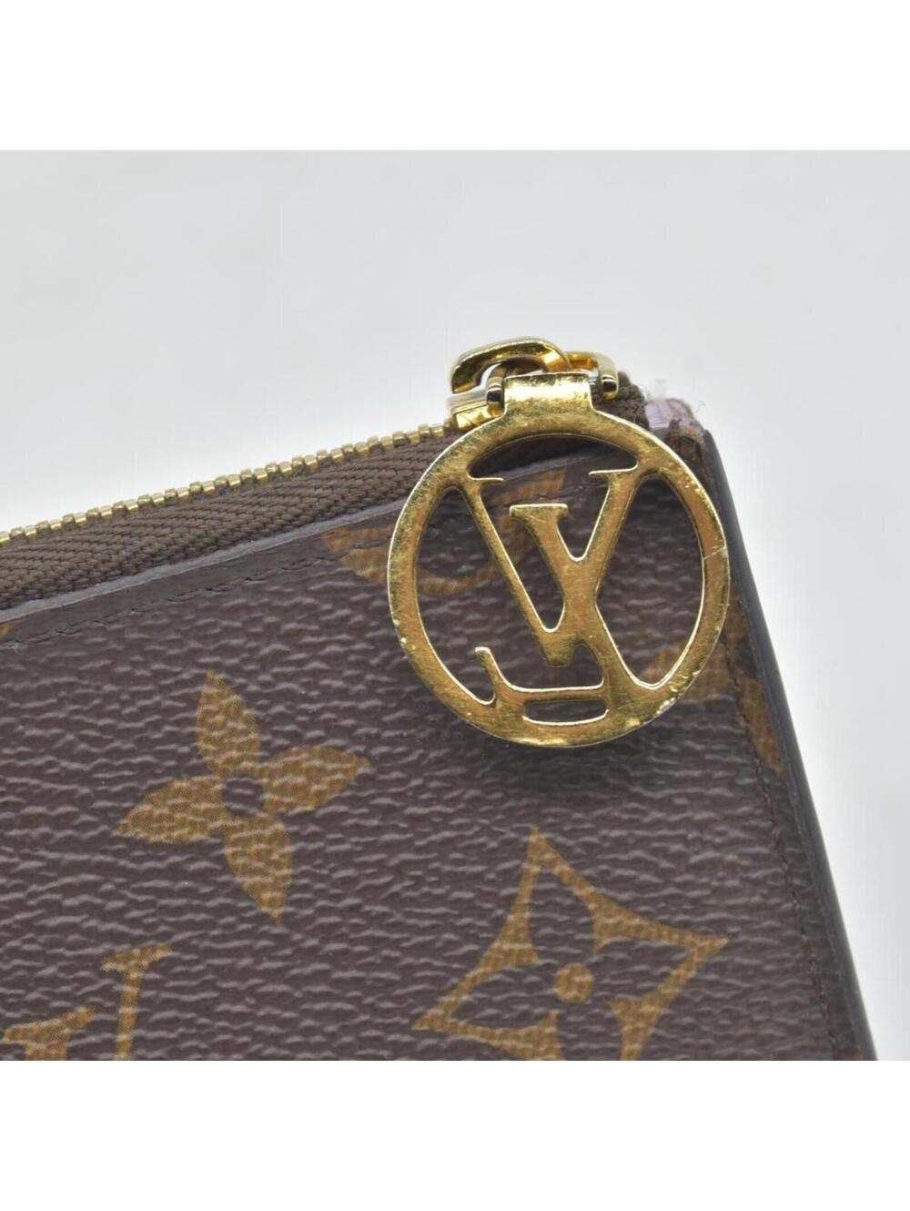 Louis Vuitton Monogram Business Card Case Porte Carte Romy - Picture 12 of 14
